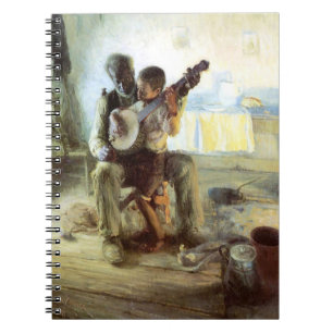 Die Banjo-Lehre von Henry Ossawa Tanner Notizblock