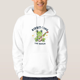 Die Banjo-Ribbit-Musik, Niedlicher Frosch spielen Hoodie