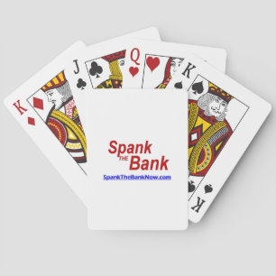Die Bank, die Karten ausspielt Spielkarten