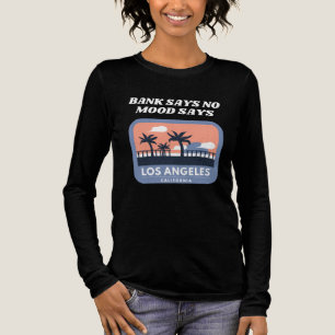Die Bank sagt Nein, die Stimmung sagt, Los Angeles Tri-Blend Shirt