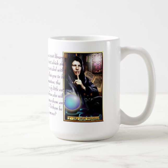 Die Banx Tarot-hohe Priesterin Kaffeetasse (Rechts)