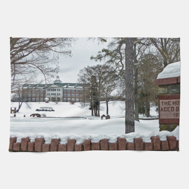 Die Baptist-Zuhause Küchentuch (Horizontal)