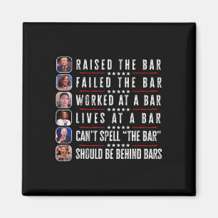 Die Bar Harris Versagte Funny Trump Politicit Magnet