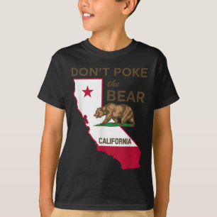 Die Bärenrepublik Kalifornien nicht verdrängen T-Shirt