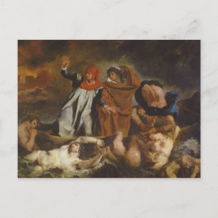 Die Barque von Dante Postkarte