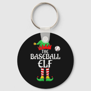Die Baseball Elf Familie Matching Group Weihnachte Schlüsselanhänger