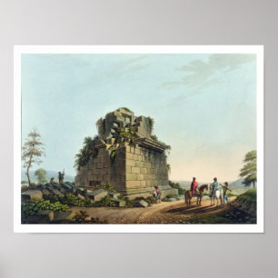 Die Basis einer kolossalen Spalte nahe Syrakus, Poster