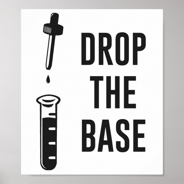 Die Basis für die Chemie auf der Basis abschaffen Poster (Vorne)
