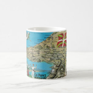 Die baskische Region Spaniens Tasse
