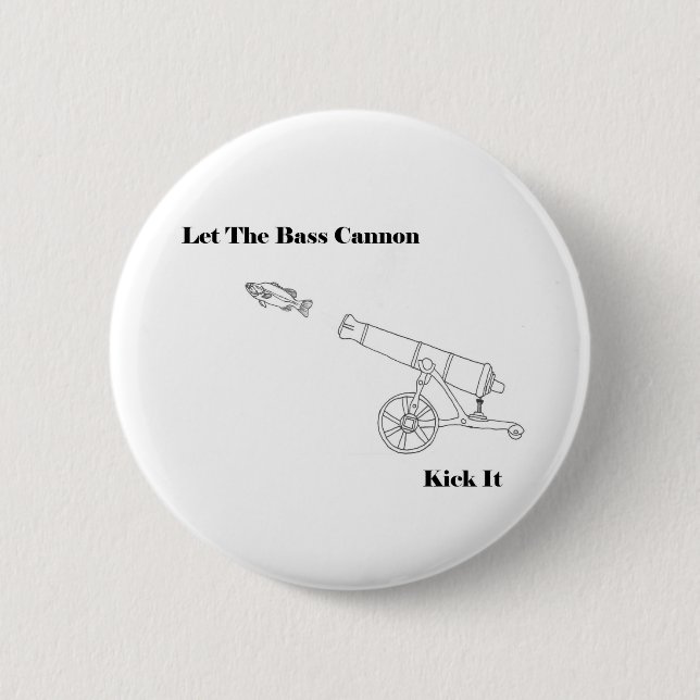 Die Bass-Kanone Button (Vorderseite)
