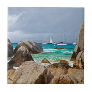 Die Baths, Virgin Gorda, Britische Jungferninseln Fliese