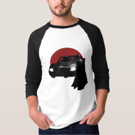 Die Batman & Batmobile Grafik Hoodie