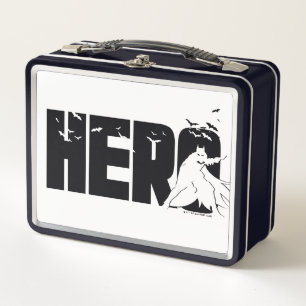 Die Batman-Grafik "Hero" Metall Brotdose