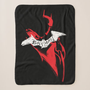 Die Batman Spraypaint-Kontur Sherpadecke