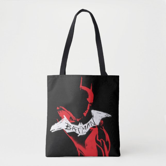 Die Batman Spraypaint-Kontur Tasche (Vorderseite)
