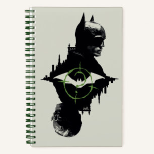 Die Batman- und die Riddler-Grafik Notizbuch