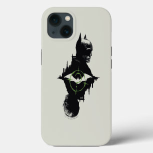 Die Batman- und Riddler-Doppelcharakter-Grafik iPhone Hülle