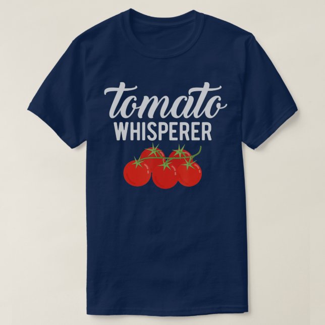 Die Bauern des Gartens für den Whispergarten Tomat T-Shirt (Design vorne)