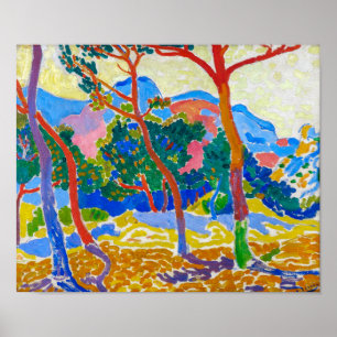 Die Bäume Andre Derain Poster