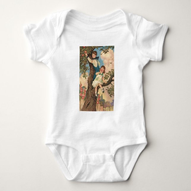 Die Baumkletterer Baby Strampler (Vorderseite)