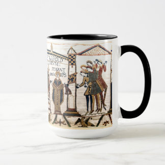 Die Bayeux-Tapisserie: Krönung von Harold Tasse