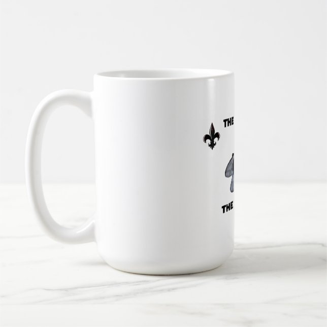 Die Bayou-Fliege Kaffeetasse (Links)