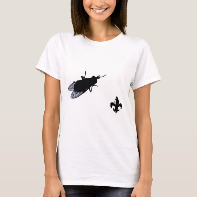 Die Bayou-Fliege T-Shirt (Vorderseite)