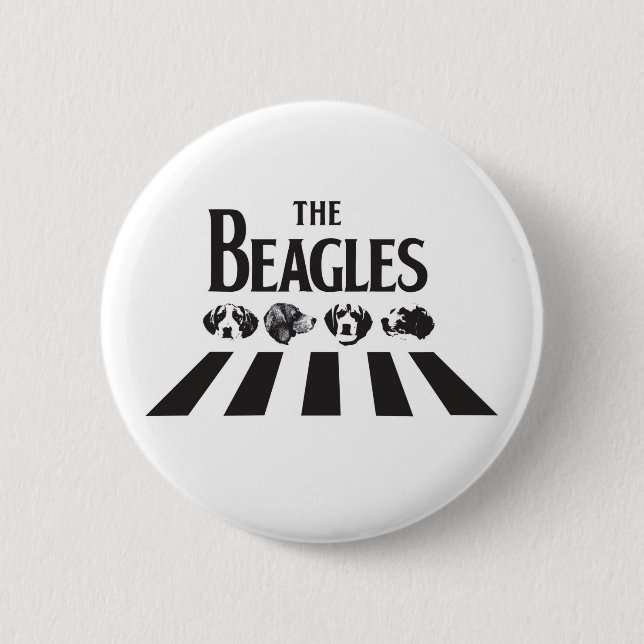 Die Beagles Button (Vorderseite)