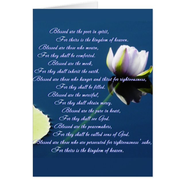 Die Beatitudes (Vorne)