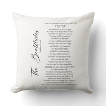 Die Beatitudes Matthew 5:2-12 Bibelschrift