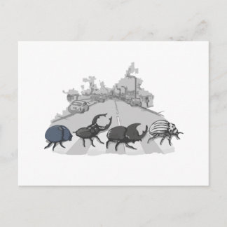 Die Beatles Postkarte