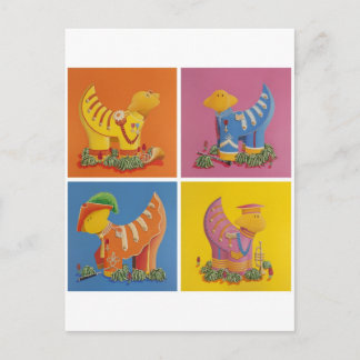 Die Beatles Sgt Pepper Postkarte