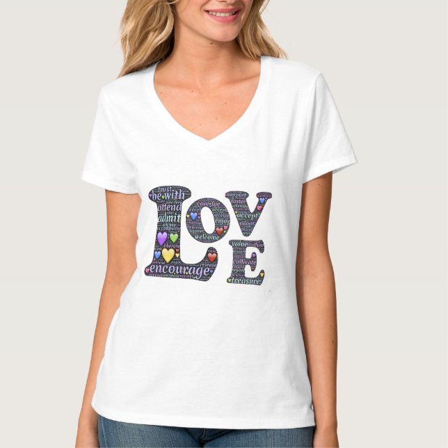 Die Bedeutung der Liebe T-Shirt (Vorderseite)