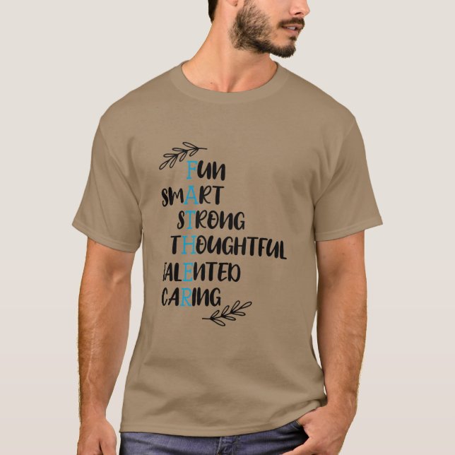 Die Bedeutung, ein Vater zu sein T-Shirt (Vorderseite)