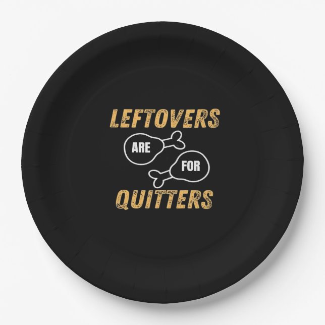 Die Bedienelemente sind für Quitters Retro Graphic Pappteller (Vorderseite)