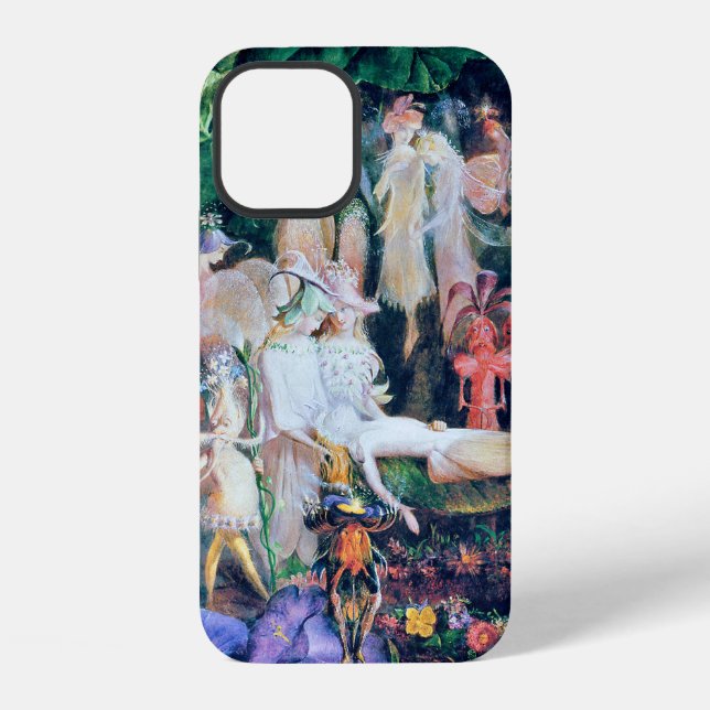 Die Beerdigung der Fee, John Anster Fitzgerald iPhone 12 Hülle (Rückseite)
