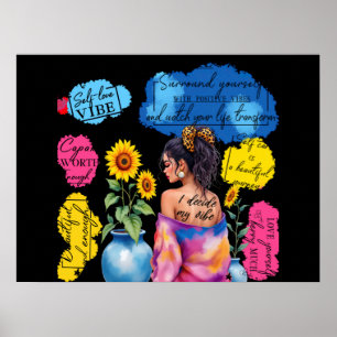 Die Befähigungsnachweise der Frau in positiver Wei Poster