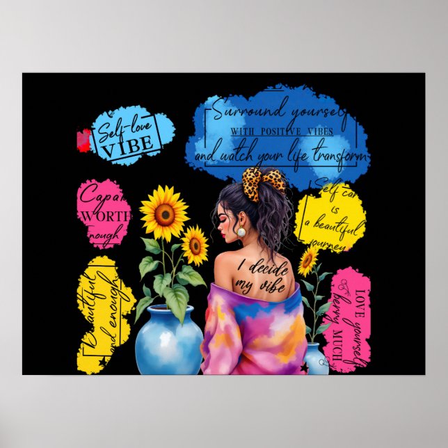 Die Befähigungsnachweise der Frau in positiver Wei Poster (Vorne)