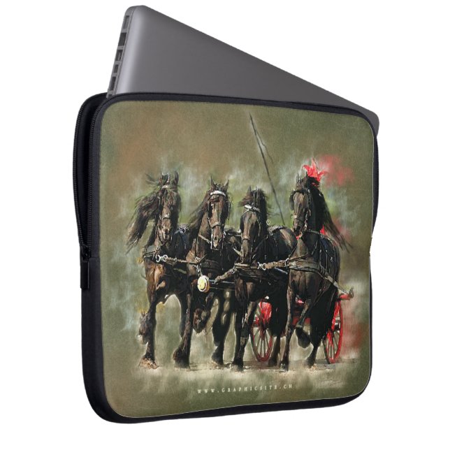 Die Beförderung - Laptop-Sieb Laptopschutzhülle (Vorne Rechts)