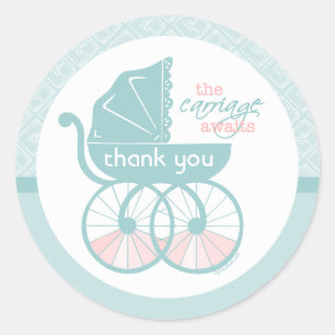 Die Beförderung steht bevor Runder Aufkleber