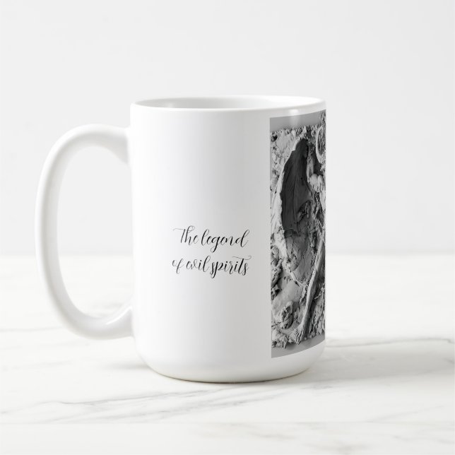 Die Befreiung der bösen Ghost-Legende Kaffeetasse (Links)