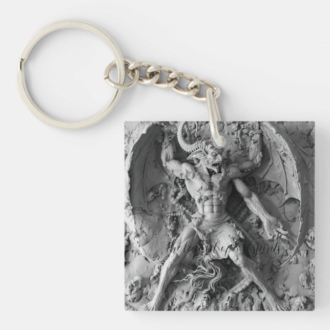 Die Befreiung der bösen Ghost-Legende Schlüsselanhänger (Vorderseite)