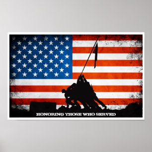 Die Befürworter des Veteranen-Tages Poster