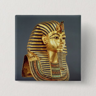 Die Begräbnismaske von Tutankhamun Button