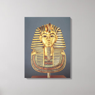 Die Begräbnismaske von Tutankhamun Leinwanddruck