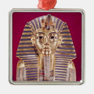 Die Begräbnismaske von Tutankhamun Ornament Aus Metall