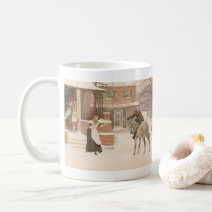 Die Begrüßung des Postboten von Robert Walker Macb Kaffeetasse