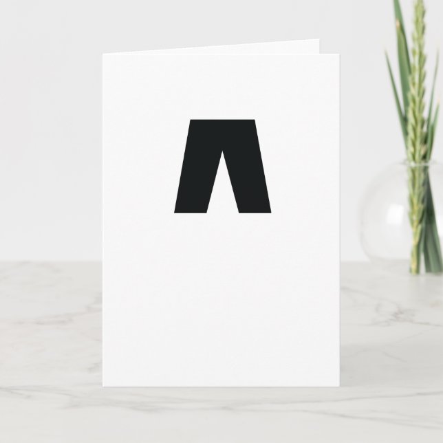 Die Begrüßungskarte des Nightpantz-Symbols Karte (Vorderseite)