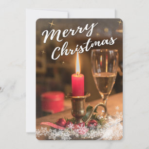 Die Begrüßungskarte des vollblühten Weihnachtsmann