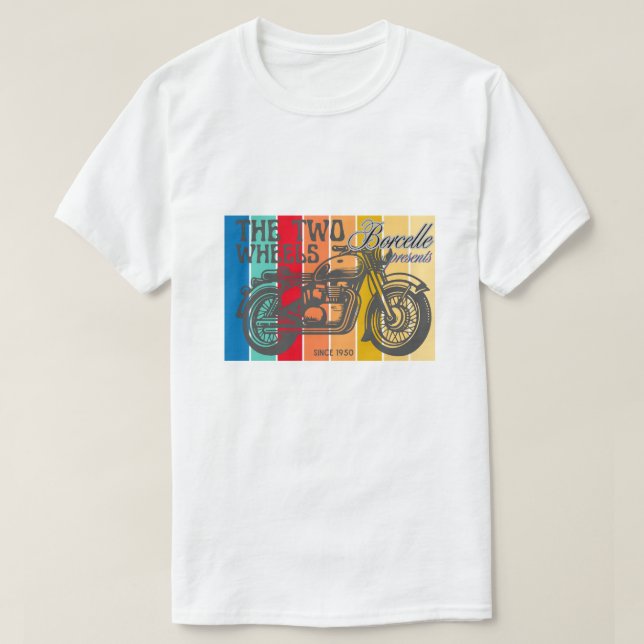 die beiden Räder borcelle présents T-Shirt (Design vorne)